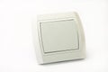 Plastic light switch Royalty Free Stock Photo