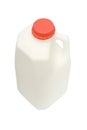 Plastic milk bottle Royalty Free Stock Photo