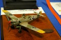 Plastic model Messerschmitt Bf109 E4 airplane - Athens, Greece