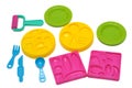 Plastic molding toy playset Royalty Free Stock Photo