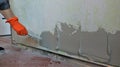 wall plastering as background with copy space Royalty Free Stock Photo