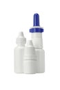 Plastic Nasal Spray bottles Royalty Free Stock Photo