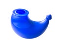Plastic neti pot Royalty Free Stock Photo
