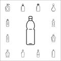 plastic oil bottle icon. Bottle icons universal set for web and mobile Royalty Free Stock Photo