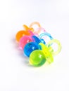 Plastic pacifiers