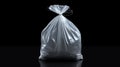 Plastic packaging bag isolated Royalty Free Stock Photo