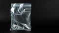 Plastic packaging bag isolated Royalty Free Stock Photo