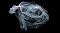 Plastic packaging bag isolated Royalty Free Stock Photo