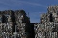 Plastic bales at the waste processing plant. Separate garbage collection. Recycling and storage of waste for further disposal. Env Royalty Free Stock Photo