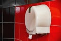 Plastic paper towel holder Royalty Free Stock Photo