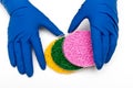 Plastic pellets. Polymeric dye. Colorant for plastics in the granules Royalty Free Stock Photo