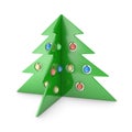 Plastic pine tree Royalty Free Stock Photo
