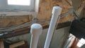 Plastic pipes for home heating