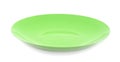 Plastic plate isolated Royalty Free Stock Photo