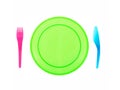 Plastic Plates Royalty Free Stock Photo