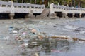 Plastic pollution environmental problem in ocean