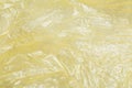 plastic or polyethylene bag texture  macro  abstract background Royalty Free Stock Photo