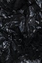 Plastic or polyethylene bag texture, macro, abstract background Royalty Free Stock Photo