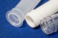 Plastic preform for bottle for food and drug Royalty Free Stock Photo