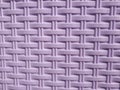 plastic with a purple woven bamboo pattern Royalty Free Stock Photo