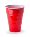 Plastic Red Cup Royalty Free Stock Photo