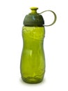 Plastic reusable water bottle