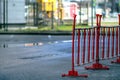 Plastic road barriers are designed to ensure traffic safety. Plastic fences are indispensable for correct and quick organization