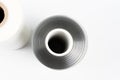 The plastic roll for wrap and seal food. Royalty Free Stock Photo