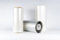 The plastic roll for wrap and seal food. Royalty Free Stock Photo