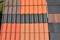 Plastic roof tiles