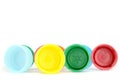 Plastic caps Royalty Free Stock Photo