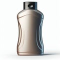 Plastic shampoo bottle A tall, narrow bottle with a flip top c Royalty Free Stock Photo