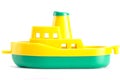 Plastic ship Royalty Free Stock Photo