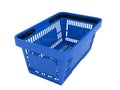 Plastic shopping basket