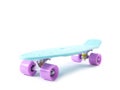 Plastic skateboard isolated on white Royalty Free Stock Photo