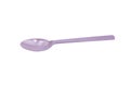 Plastic spoon isolated on white background Royalty Free Stock Photo
