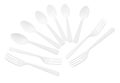 Plastic Spoons and Forks Royalty Free Stock Photo