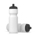 Plastic sport bottle for water and other drinks