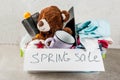 Plastic spring sale box