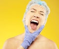 Plastic surgery. woman Royalty Free Stock Photo