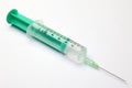 Plastic syringe