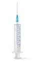 Plastic syringe Royalty Free Stock Photo