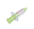 A plastic syringe toy Royalty Free Stock Photo