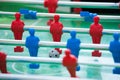 Plastic table football game Royalty Free Stock Photo