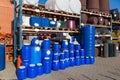 Plastic tanks and barrels of various capacities