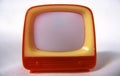 Plastic television Royalty Free Stock Photo