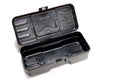 Plastic toolbox opened Royalty Free Stock Photo