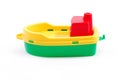 Plastic toy boat