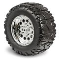 Plastic Toy Tire on white background