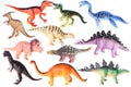 Plastic toys - dinosaurs